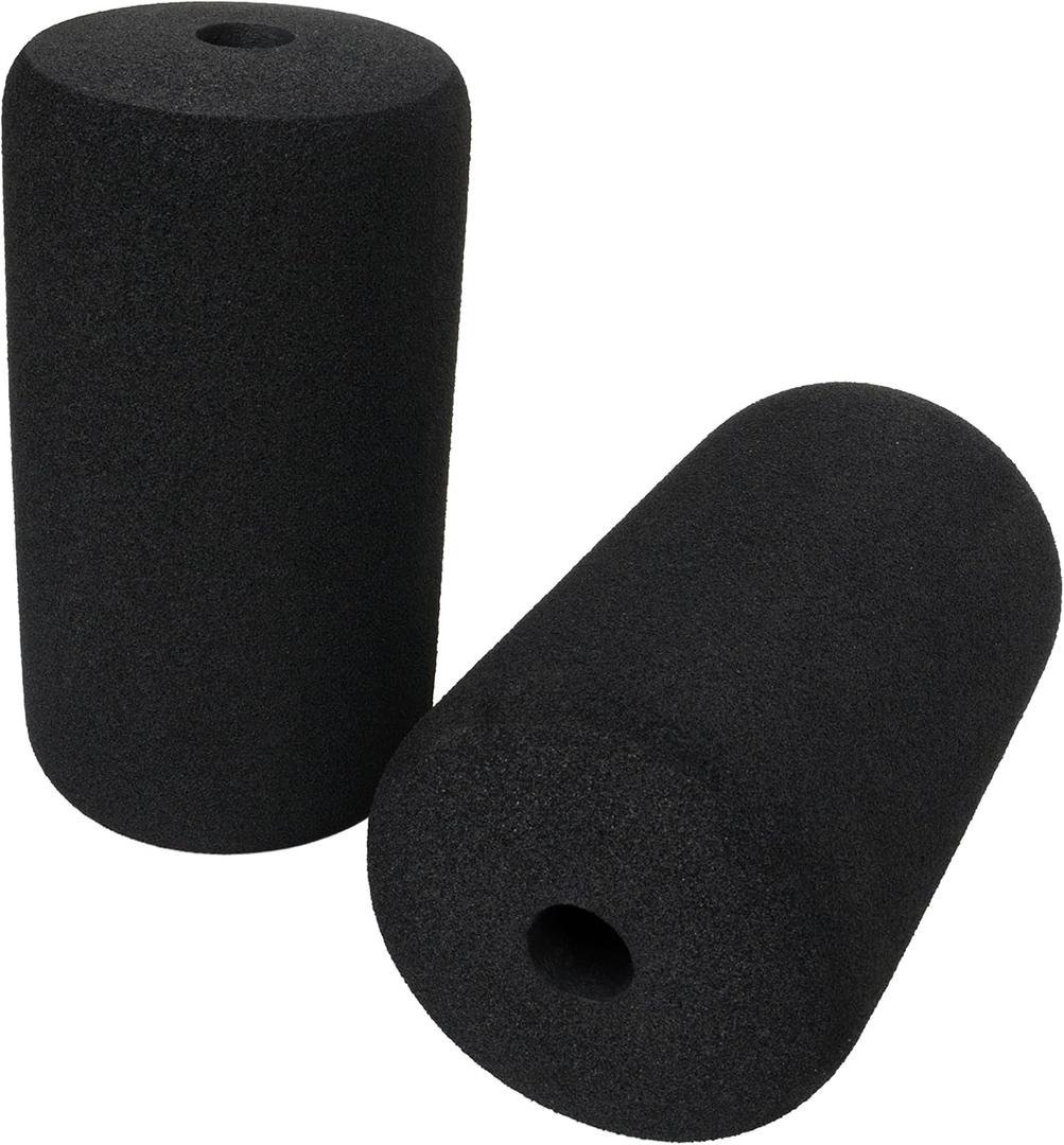 Ader Sporting Goods Foam Roller 8" x 4" OD x 23mmID Sold by Pair