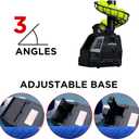 Furlihong 680NT 2 in 1 Tennis Ball & Baseball Training Machine and Net Combo, Ball Recycling System, Includes 680BH and NT01