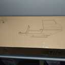 L Shaped Gaming Desk with Desk Extender, 47-59in Smart Corner Computer Desk with LED Lights & Power Outlets, Monitor Stand, Storage Bag, for Work, Home Office, Bedroom, Study, Black