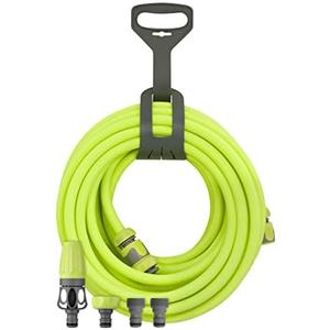 Flexzilla HFZG12050QN Garden Hose Kit with Quick Connect Attachments | Lightweight Coils Easily | Quick Connect Couplers | Won't Kink Under Pressure