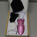 WAYCOM Ladies Facial Hair Remover Electric Women's Beauty Epilator Facial Threading Hair Removal Shaver Face Massager Pull Faces Delicate Device Depilation -Birthday Christmas Day Present (Purple)