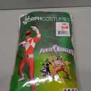 Morphsuits Power Ranger Costume Adult, Power Rangers Costume Adult Men, Power Ranger Costume Adult Woman (XX-Large, Red)