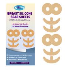 Breast Silicone Scar Sheets for Breast Surgery Recovery - Effective Support for Healing and Comfort (3 PCS) - Breast Augmentation Post-Op Essentials