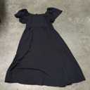 RWJ Plus Size Dresses for Women Formal Cocktail Elegant V Neck Short Sleeve Summer Wedding Guest Maxi Dress with Pocket, Large Plus