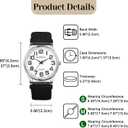 Avaner Women's Elastic Wrist Watches: Analog Quartz Stretch Braided Band Watch for Women Ladies