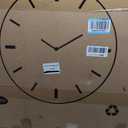 Vantic 32 Inch Large Wall Clock, Arabic Numeral Wood Oversized Wall Clocks for Living Room Decor, Farmhouse, Bedroom and Kitchen, Completely Silent, Non Ticking, Battery Operated