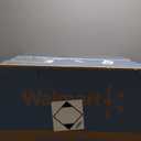 Pawtners Heated Outdoor Cat House for Outside Cats, 26'' XL Insulated Weatherproof Cat Shelter with Heated Pad, Elevated Feet & Escape Door, Warm Kitty House for Feral or Stray Cats in Winter (Grey)