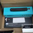 SAMHONG Coil Spiral Binding Machine - Manual Hole Punch - Electric Coil Inserter - Adjustable Side Margin - for Letter Size/A4/A5, Comes with 1 Box 5/16'' Plastic Coil Binding Spines & Plier