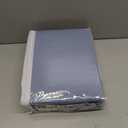 Comfort Spaces 100% Cotton Sheet Set Breathable, Lightweight, Soft with 14" Elastic Pocket Fits up to 16" Mattress, All Season Cozy Bedding, Matching Pillow Case, Queen Blue 4 Piece