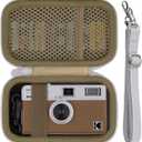 Camera Case for KODAK EKTAR H35/H35N/KODAK Snapic A1 Frame Film Camera,Carrying Case Holder for KODAK EKTAR H35/H35N Half Frame Film Camera and Accessories(Brown Case)
