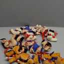 18 Pieces 3.5 x 3.3 Inches Mini Graduation Bear Small Bears Plush Gift Stuffed Animal Bear with Cap for Class of 2025 Graduation Day Baby Shower Decoration Kindergarten High School College Party Favor