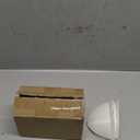 4-Pack Stick-On Half Shades for Recessed Ceiling Lights Glare Blocker & Light Diffuser Covers, Easy Installation, White