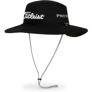 Titleist Golf Tour Aussie Hat (Black, M)