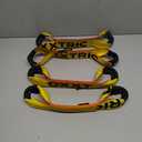 OXXTRIC Replacement Dog Bone Short Strap,2" x 16",Sewn Eyes Loop Straps on Both Ends for 8-Point RollBack Tie Down System,4Pack,Heavy Duty Tow Truck Straps