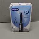OralB iO Deep Clean Rechargeable Electric Toothbrush, Black, iO Series 3 Limited, 2 Brush Heads, Travel Case, Pressure Sensor, 3 Cleaning Settings