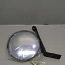 8 Inch Convex Mirror with Adjustable Wall Fixing Bracket, Driveway Security Mirror for Wide Angle View