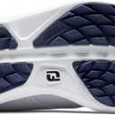 Footjoy Men's Traditions Previous Season Style Golf Shoe (9.5, White/White/Navy)