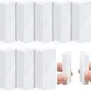 16 Pieces Outdoor Curtain Weights Waterproof Magnetic Drapery Weights for Home Decor Bathroom, Shower, Liner, Flags Tablecloth to Stop Wind (White)