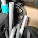 YESTAR Garden Water Hose Reel Cart, Holds 100 Feet of 5/8 Inch Hose,Garden Water Pipe Holders Mobile Tools with 2 Wheels for Outside Watering