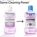 Listerine Total Care Alcohol-Free Mild Mouthwash, 6 Benefit Oral Rinse to Help Kill 99.9% of Germs That Cause Bad Breath, Strengthen Enamel, Mild Mint Flavor, 1 L