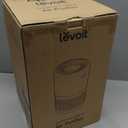 LEVOIT Air Purifier for Home Allergies Pet Hair in Bedroom, Covers Up to 1073 ft by 56W High Torque Motor, AHAM VERIFIDE, 3-in-1 Filter with HEPA Sleep Mode, Remove Dust Smoke Odor, Core300-P, White
