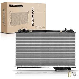 A-Premium Engine Coolant Radiator with Transmission Oil Cooler Compatible with Lexus LS430 2001-2006 V8 4.3L Automatic trans. Replace# 1640050231, 1640050250