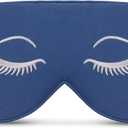 ALASKA BEAR Mulberry Silk Sleep Mask Luxury Cool and Lustrous Eye Cover for Sleeping, Embroidery Gift Ready Packaging, Limited (Original Version Flat)