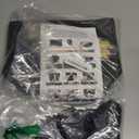 HUAPRINT Gift Bags with Handles,7.483.547.9 inches,Party Favor Bags with Bow Ribbon,12Pcs Black Paper Bags for Birthday Wedding Bridesmaid Present Celebration Holiday