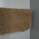 Arotive Bathroom Rugs 30x20, Extra Soft Absorbent Shaggy Chenille Bath Rugs, Machine Washable Rubber Backing Non-Slip Bath Mats for Bathroom Floor Tub and Shower, Home Decor Accessories, Camel