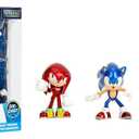 Jada Metalfigs Sonic The Hedgehog 4-Pack, Sonic, Tails, Knuckles, Shadow, 2.5 Die-Cast Figures - Wave 1, Ages 8+