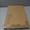 Aayoruro Serving Tray with Handles Set of 3 Rectangular Large Serving Platters 16.5/14.9/13.2 Inch White Plates for Dinner, Party, Entertaining, Transparent