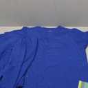 Scrubs for Women Set Medical Uniform - V-Neck Top & Straight Leg Pants with 9 Pockets, Unisex Workwear, Royal Blue, L