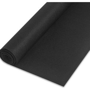 Felt Fabric 1.8 mm Thick 36" x 72" - Soft Durable Felt by The Yard Felt Sheets for Arts and Crafts, DIY Sewing, Crafting Projects (Black)