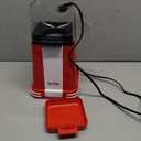 OSTBA Popcorn Maker, 1200W Mini Retro Air Popper Popcorn Machine, 12 Cups Hot Air Popcorn Popper Electric with Butter Tray, Oil-Free One-Button Control, Compact Design for Home & Gifts