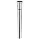 1-1/4 O.D x 12" Brass Slip Joint Extension Tube, Heavy Duty Extension Tube for Bathroom Sink Drain Tailpiece, Polished Chrome