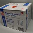 Basic Medical Blue Nitrile Exam Gloves, Latex-Free & Powder-Free Food-Safe House Cleaning Disposable Glove (1000 Pcs), M