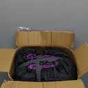 Camping Sleeping Bag, 32 Sleeping Bags for Adults Kids Teens Cold Weather Warm Sleeping Bag Winter for 3-4 Season Camping, Camping Gear Equipment, Traveling, and Outdoors (Eggplant & Black)