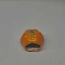 Pumpkin Shaped Ceramic Hamster Hideout - Halloween Small Pet House for Syrian Dwarf Hamsters, Gerbils, Mice, Rats