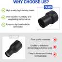 27mm Hose Adapter for Dewalt Milwau-kee Ridgid 2 1/4 Table Saws Compatible with Festool hose 2Pcs