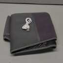 Cordless Heating Pad for Back Pain Relief, Lumbar Massaager with Heat, Heated Back Belt Abdomen Warmer Lumbar Support, Rechargeable Heating Massage (Grey)