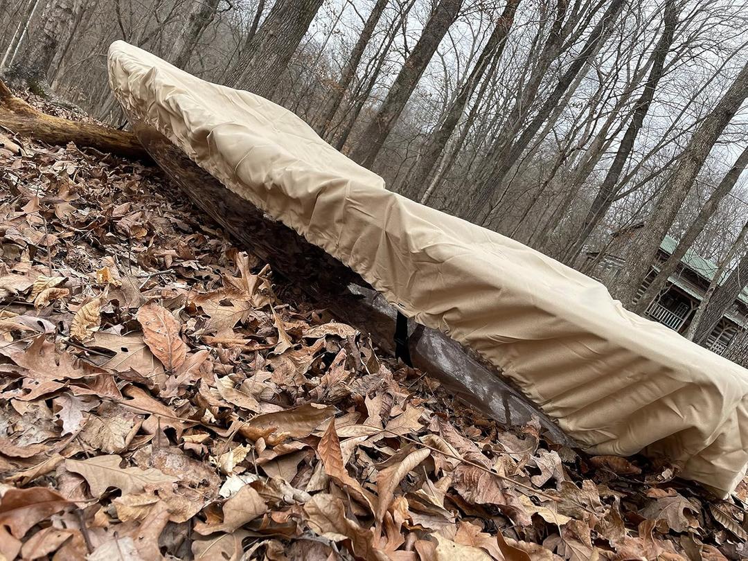Nature Proof 16 '17' 18' Canoe / Kayak Cover for Outdoor Storage, fits 15'5" to 16' to 17' to 18' canoes and kayaks