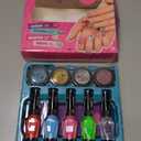 Nail Art Studio for Girls - Birthday Gift - Nail Polish Kit for Kids Ages 7-12 Years Old - Girl Gifts Ideas - Gift Set - Girly Stuff - Polish, Pens, Glitter, Stickers, Gems, Filer - 8 9 10 11 12 Year