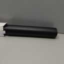 RENMTURE Dual-Sided Mouse Pad, Natural Cork & PU Leather Large Desk Pad for Office and Home Work, Desk Protector Non-Slip, Waterproof, Easy Clean (Black, 36"x17")