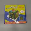 2 x Sensory Activity Board Upgraded- 3D Sensory Activity Ball,Stress Relief Toy,Silicone Fidget Toy for Stress Relief,Anxiety,Autism,ADHD,Kids 3+ & Adults,with Travel Storage Bag & 16 Strings (Blue) (Sphere)