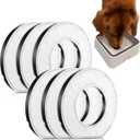 Feekoon 6 Pack Dog Water Bowl Replacement Filters Compatible With Lumoleaf, Upsky, Urpower, Els Pet, Pawtners No Spill Dog Water Bowl, Coconut Shell Activated Carbon Filters