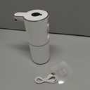 Automatic Liquid Soap Dispenser Touchless, USB Rechargeable Smart Hand Soap Dispenser, 6-Level Adjustable, 12.8oz/380mL Wall Mounted for Bathroom Kitchen Dish Soap-White