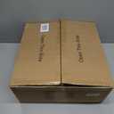 Handwoven Boho Ceiling Fan with Light,Rattan Caged Ceiling Fans with Lights and Remote Control Flush Mount Low Profile Enclosed 6 Speeds Fandelier for Bedroom,Living Room,Dining Room,4-Light