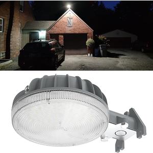 Owleye 6000LM Dusk to Dawn Outdoor Lighting LED Barn Light Security Lights, 42W 4000K Daylight, AC 110-240V, ETL Listed, Waterproof Outside Lights for Yard Warehouse Garage