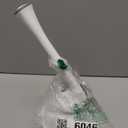 Clorox Toilet Plunger with Hideaway Holder Caddy HeavyDuty Compact Design with NonSkid Rubber Base for Bathroom Convenient Storage Toilet Unclogger, 6.5x19.5Inch, White