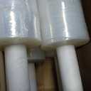 20 inch x 1000 Feet Stretch Wrap With Handle, Clear Stretch Film, 4 Rolls